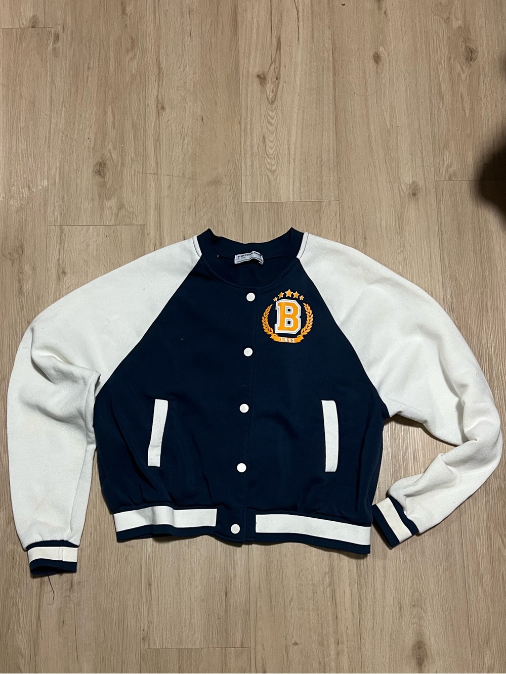 Unisex Varsity Jacket with Letter ‘B’